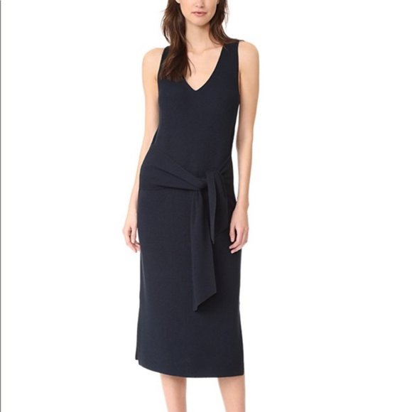 rag & bone Dresses & Skirts - RAG & BONE Michelle Dress Tie Front Sweater Knit
